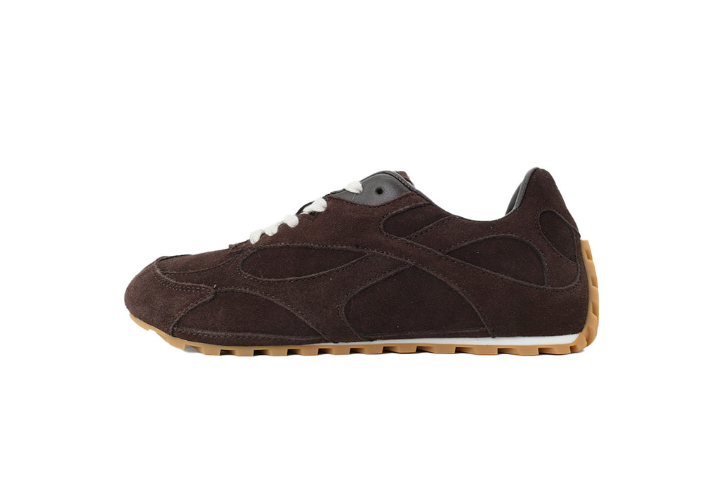 Bottega Veneta Orbit Flash Sneakers – Fondant Brown