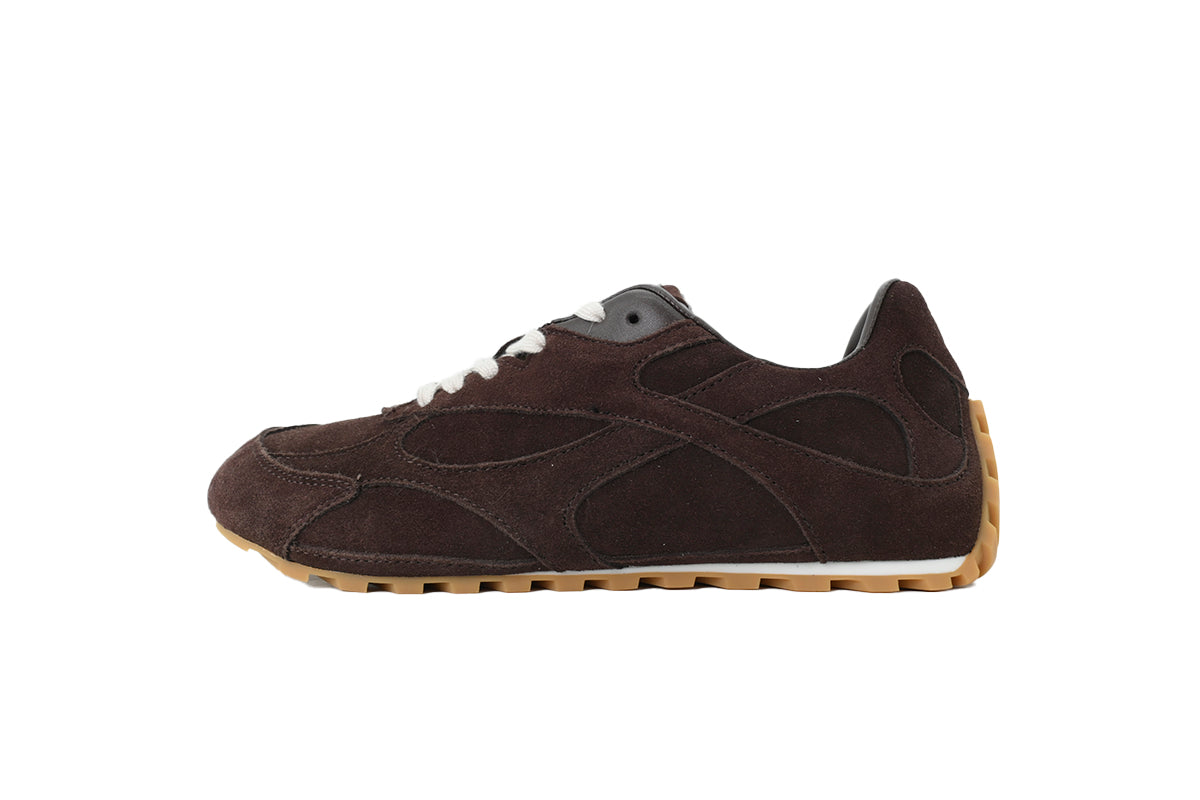 Bottega Veneta Orbit Flash Sneakers – Fondant Brown