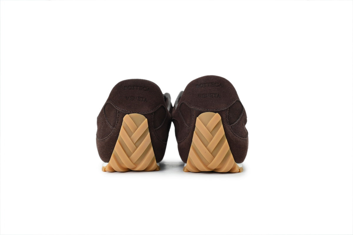 Bottega Veneta Orbit Flash Sneakers – Fondant Brown