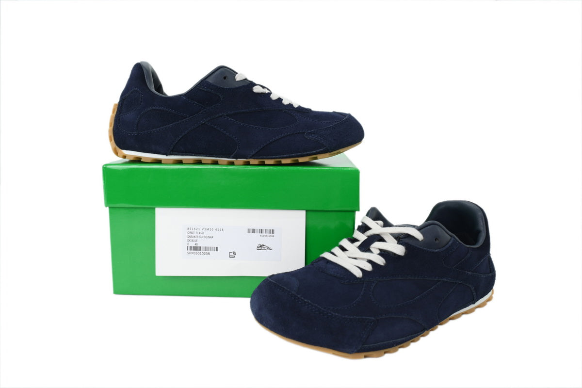 Bottega Veneta Orbit Flash Sneakers – Neptune Blue