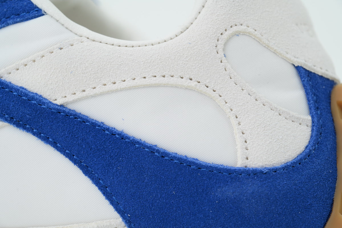 Bottega Veneta Orbit Flash Sneakers – White/Blue