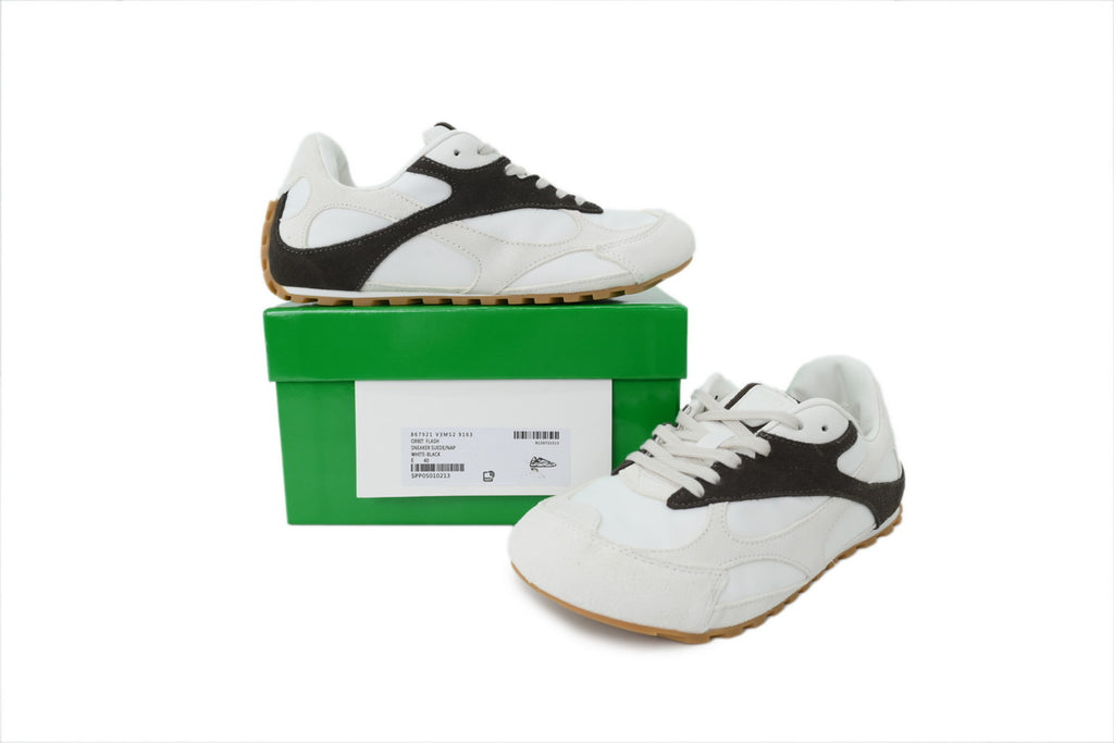 Bottega Veneta Orbit Sneakers – White/Black