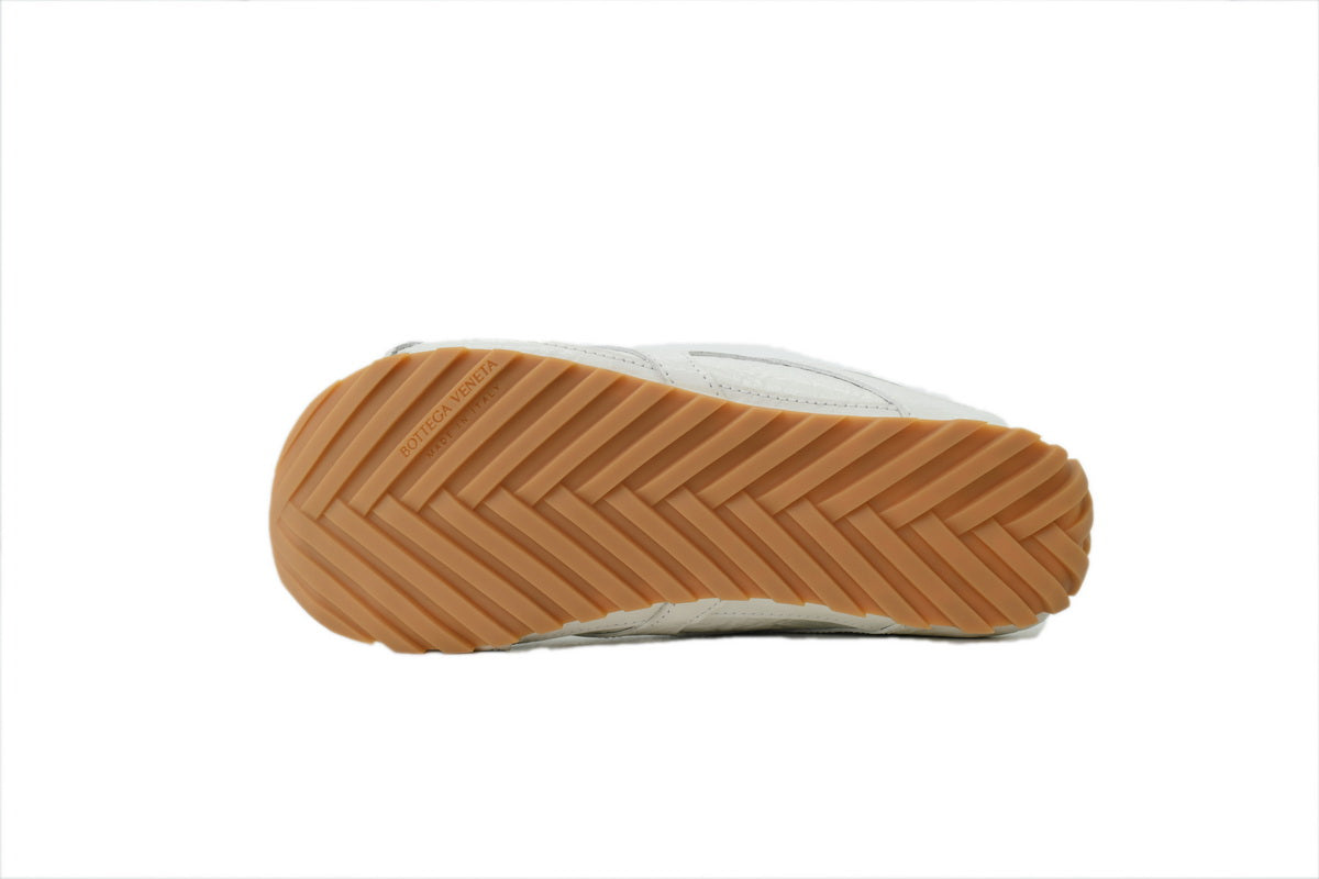 Bottega Veneta Orbit Flash Sneakers – Sea Salt Caramel