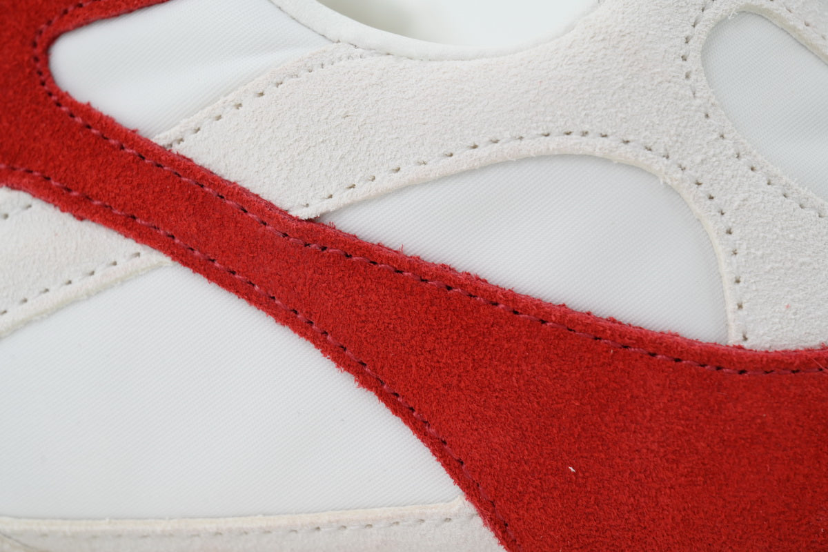 Bottega Veneta Orbit Flash Sneakers – White/Red