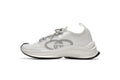 Gucci Run White Technical Knit Sneakers