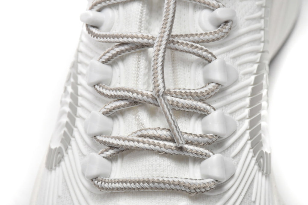 Gucci Run White Technical Knit Sneakers