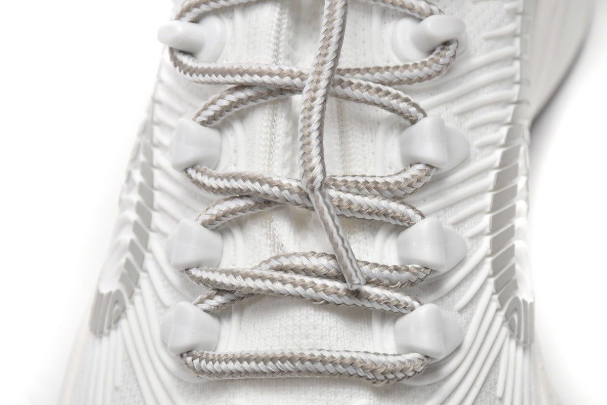 Gucci Run White Technical Knit Sneakers