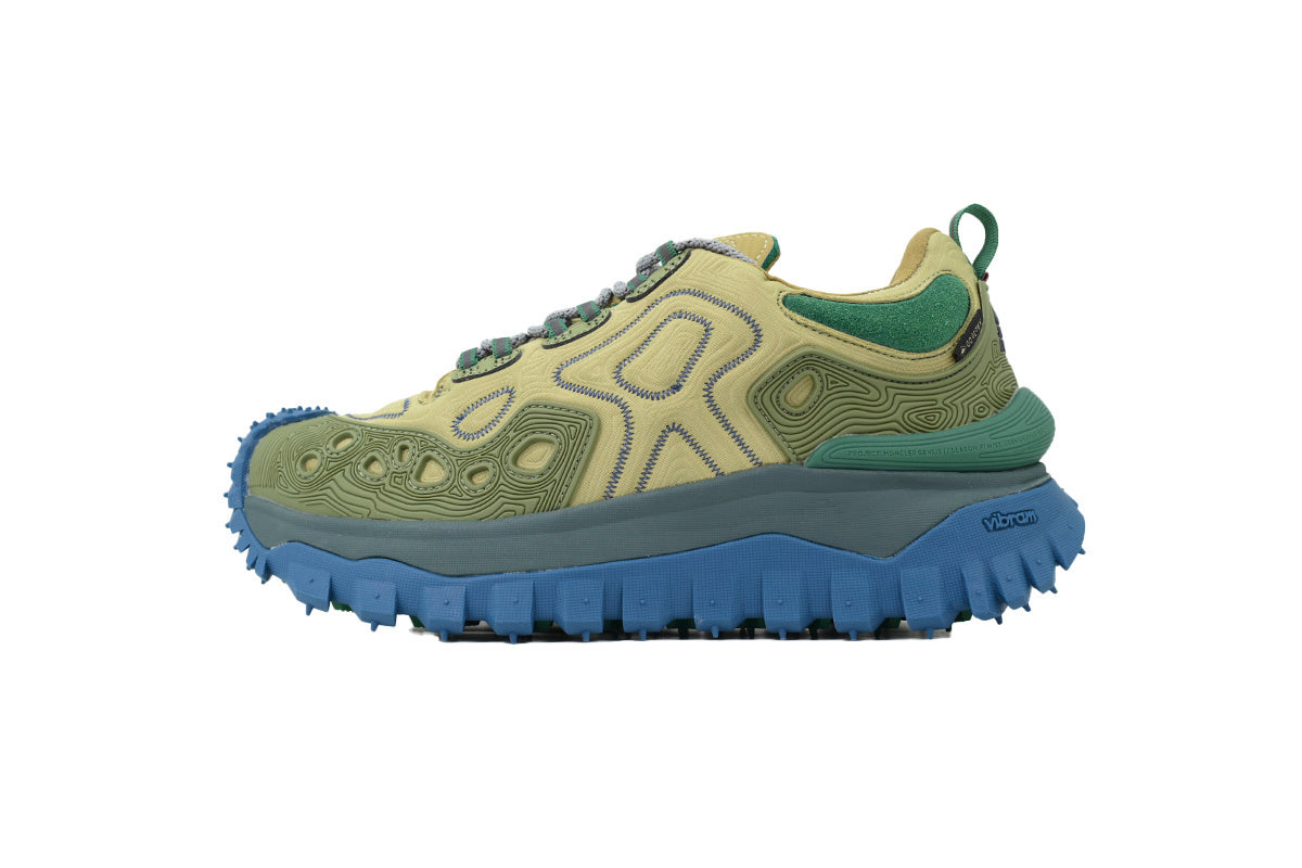 Moncler x Salehe Bembury Trailgrip Grain Green Sneakers