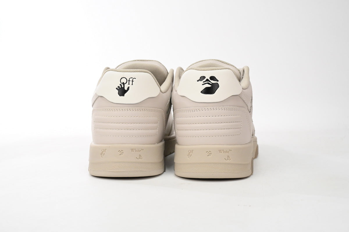 Off-White Out Of Office Low-Top Sneakers Beige