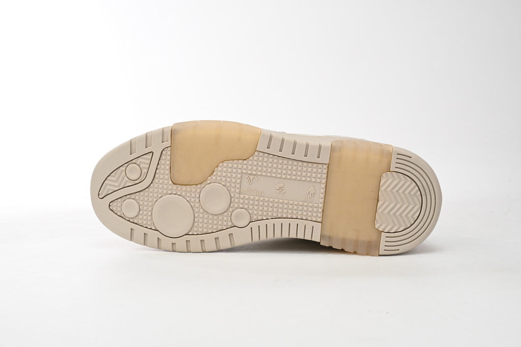 Off-White Out Of Office Low-Top Sneakers Beige