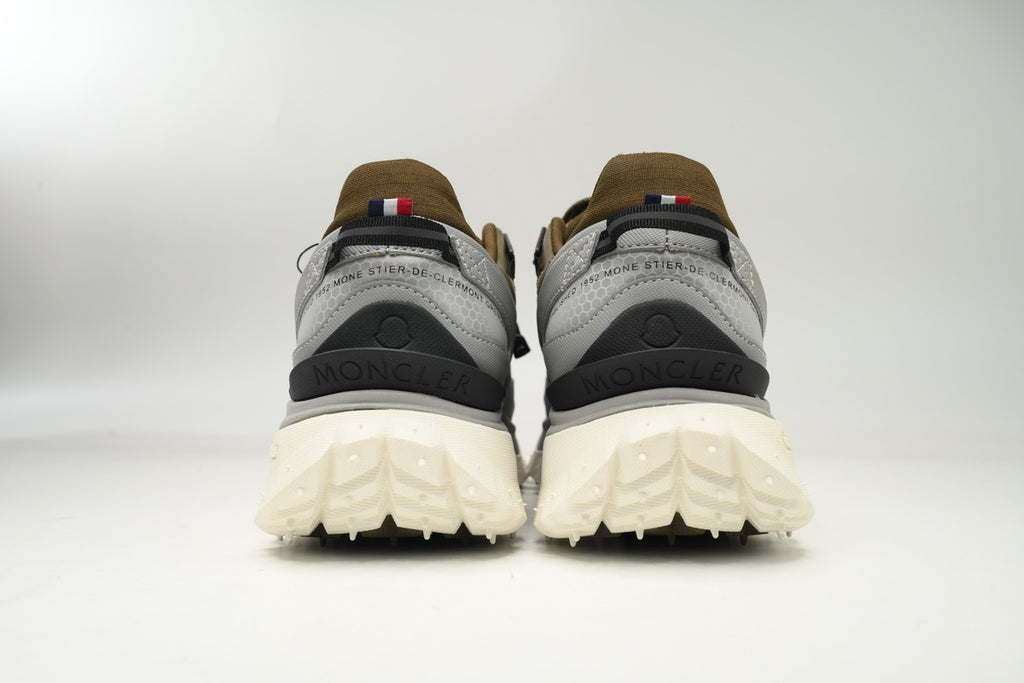 Moncler Trailgrip GTX Khaki Green Gray Sneakers