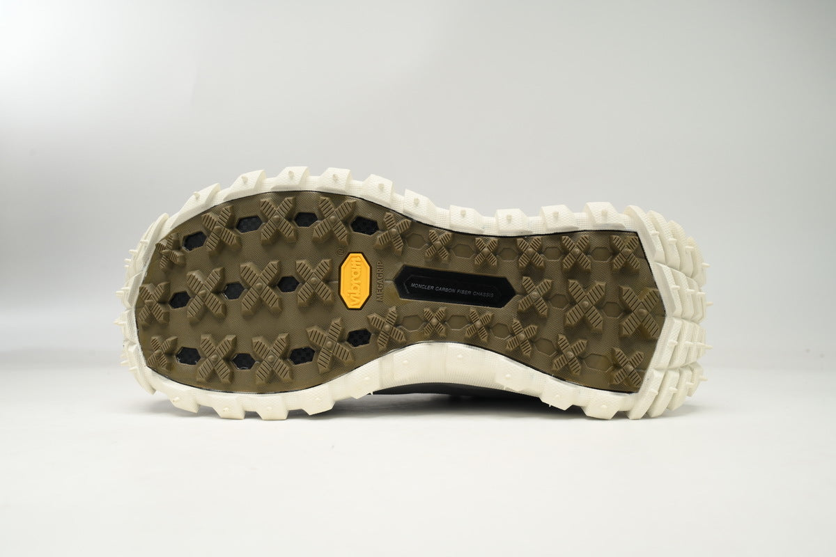 Moncler Trailgrip GTX Khaki Green Gray Sneakers