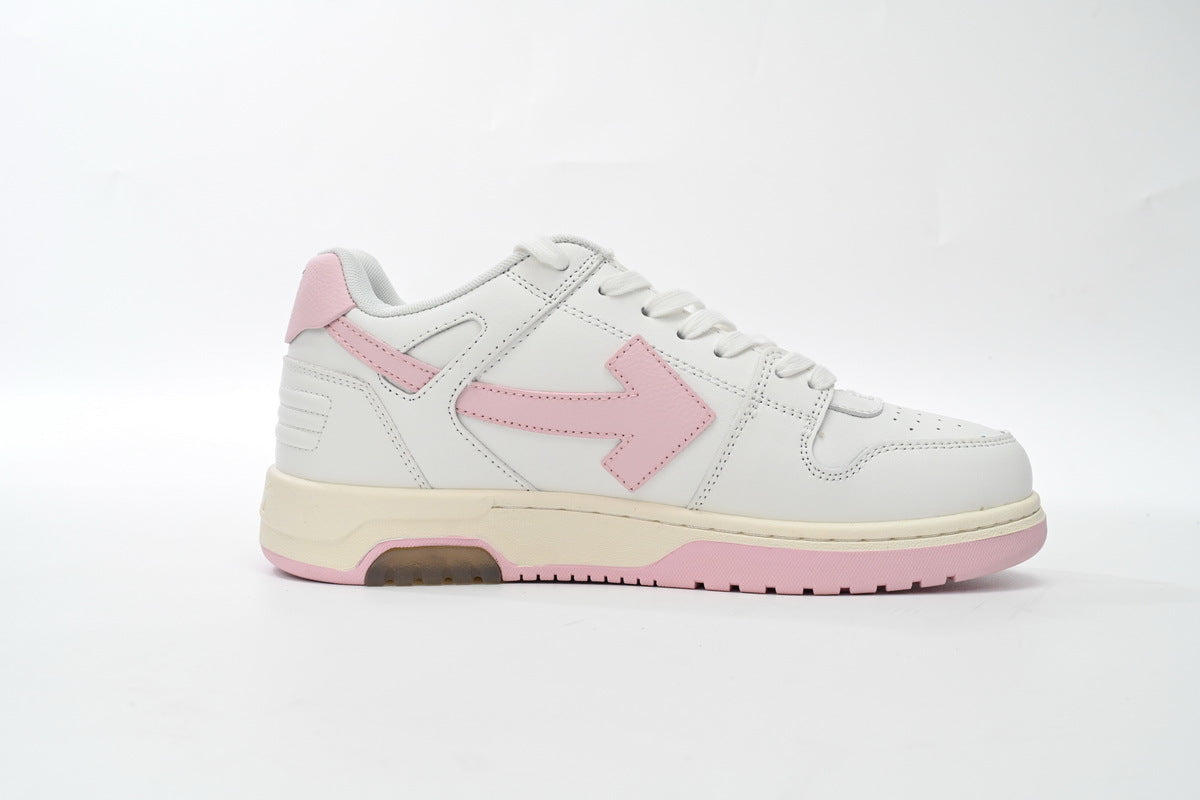 Off-White Out Of Office Low-Top Sneakers Light Pink White