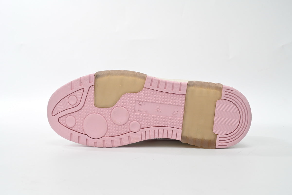 Off-White Out Of Office Low-Top Sneakers Light Pink White