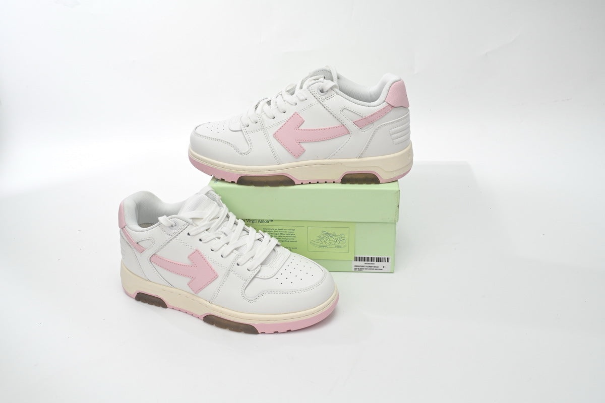 Off-White Out Of Office Low-Top Sneakers Light Pink White