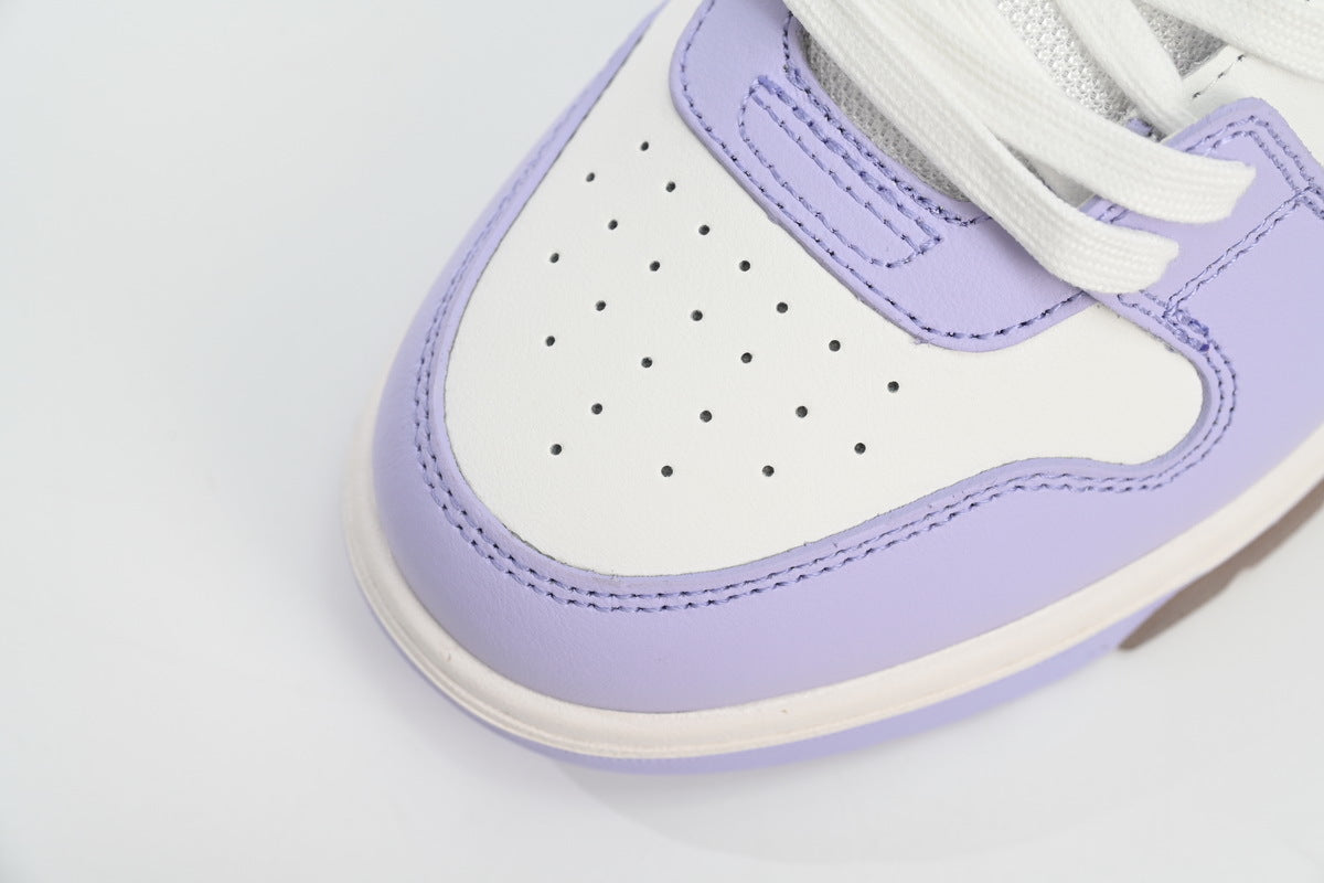 Off-White Out Of Office Low-Top Sneakers Purple White