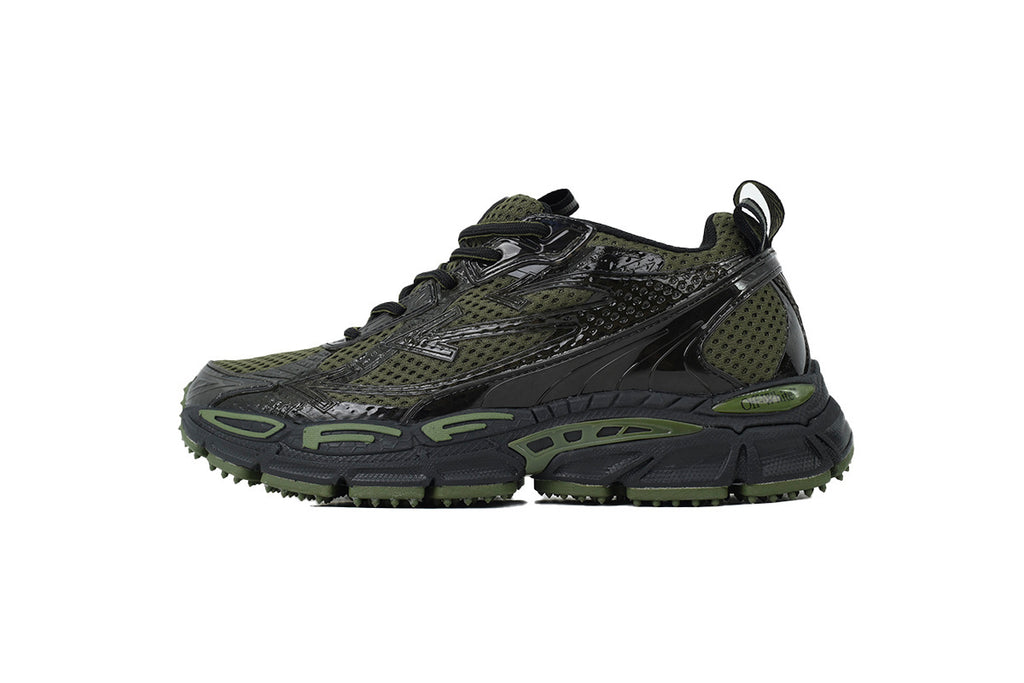Off-White Be Right Back Kaki Black Sneakers