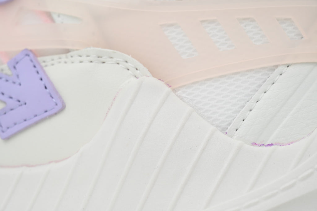 Off-White ODSY-1000 Ivory Lavender Mixed-Material Sneakers