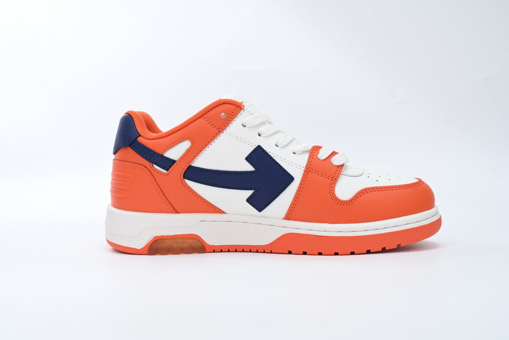 OFF-WHITE Out of Office White/Orange Sneakers