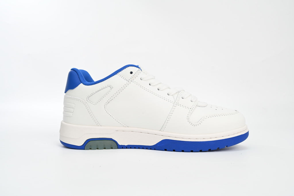 OFF-WHITE Out of Office White/Blue Heel Sneakers