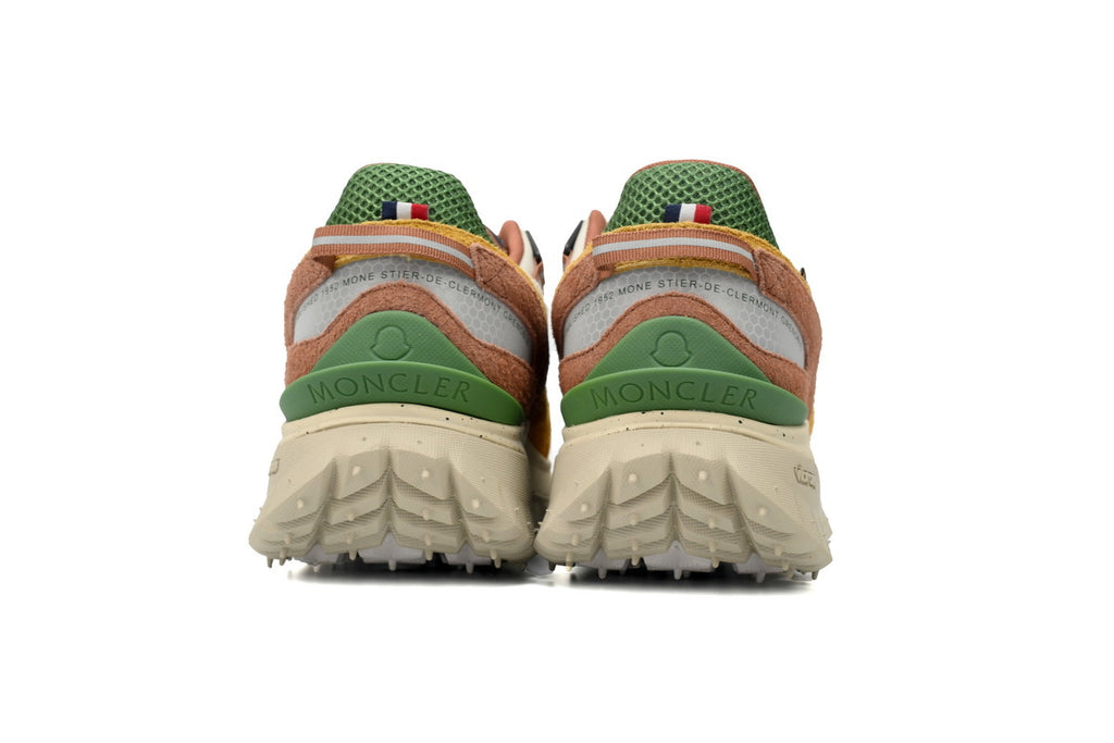 Moncler Trailgrip Low Green Yellow Sneakers