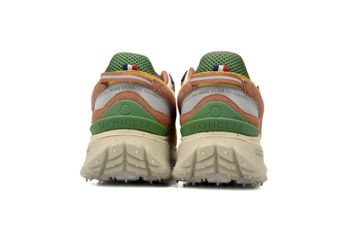 Moncler Trailgrip Low Green Yellow Sneakers