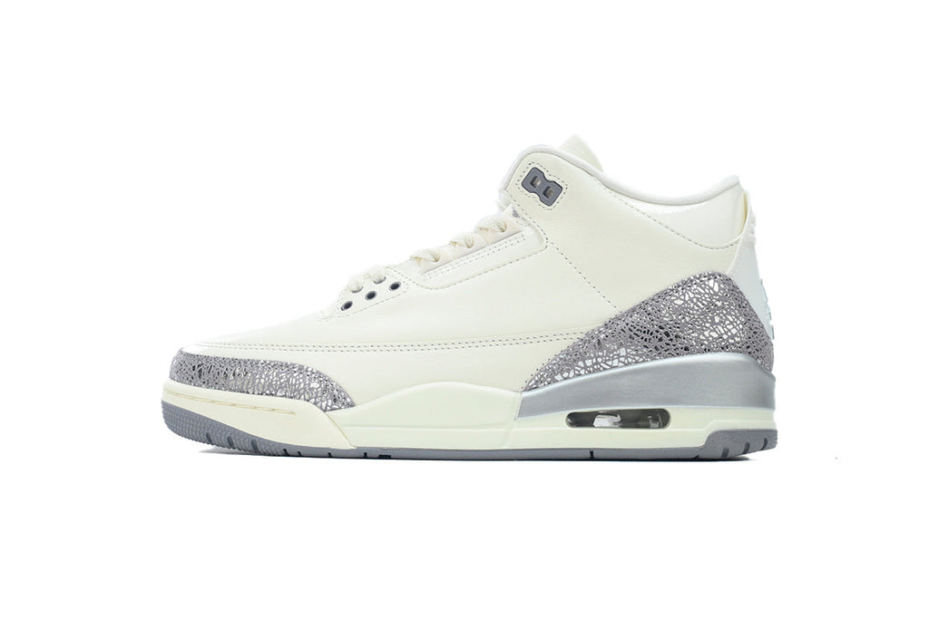 Air Jordan 3 Retro 'Sail Metallic Silver'