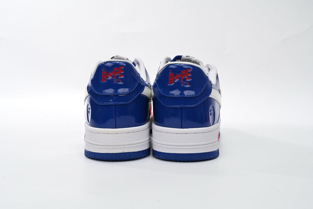 A BATHING APE BAPE STA Low Black Yellow Green White Red Orch Sneakers