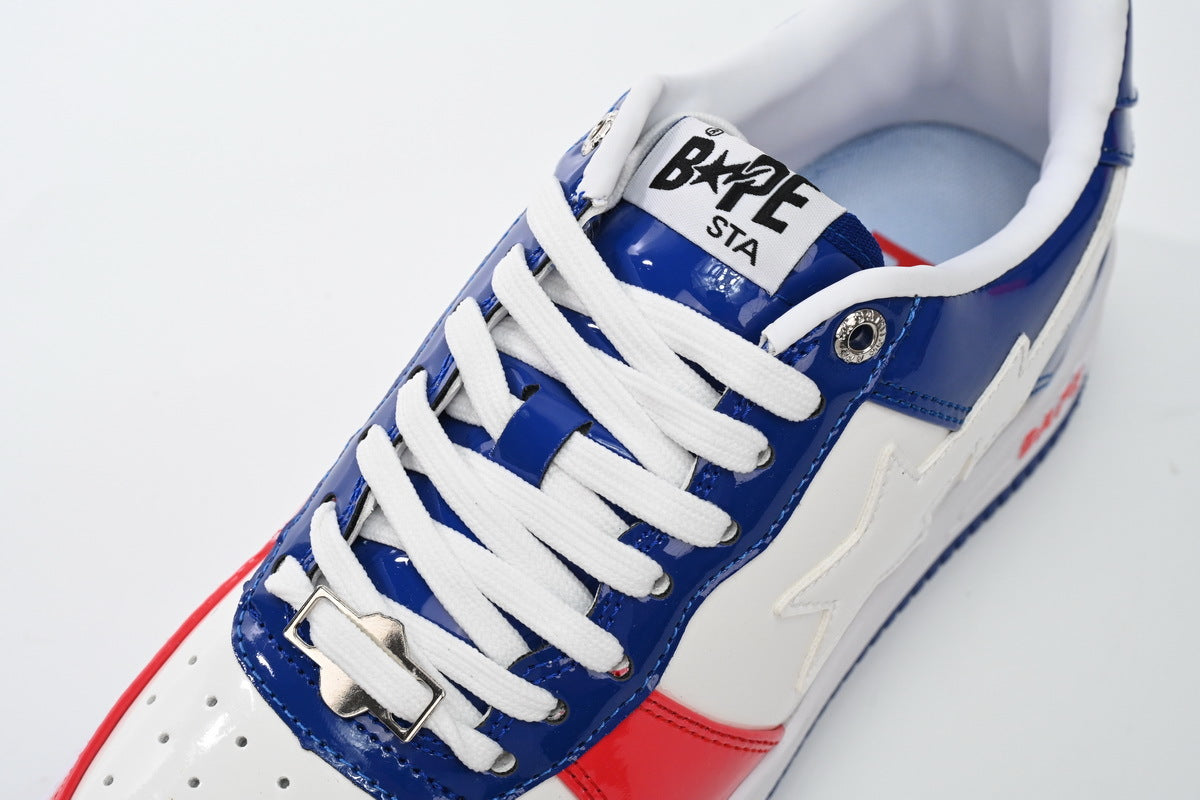 A BATHING APE BAPE STA Low Black Yellow Green White Red Orch Sneakers