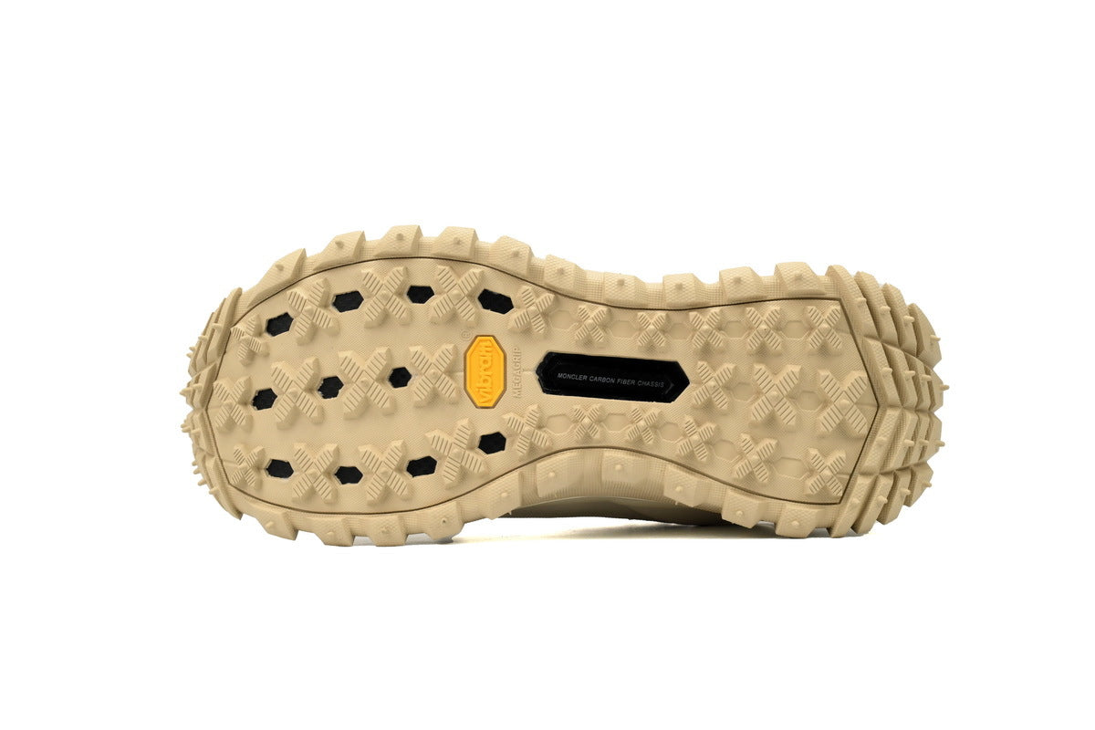Moncler Trailgrip Beige Khaki Sneakers