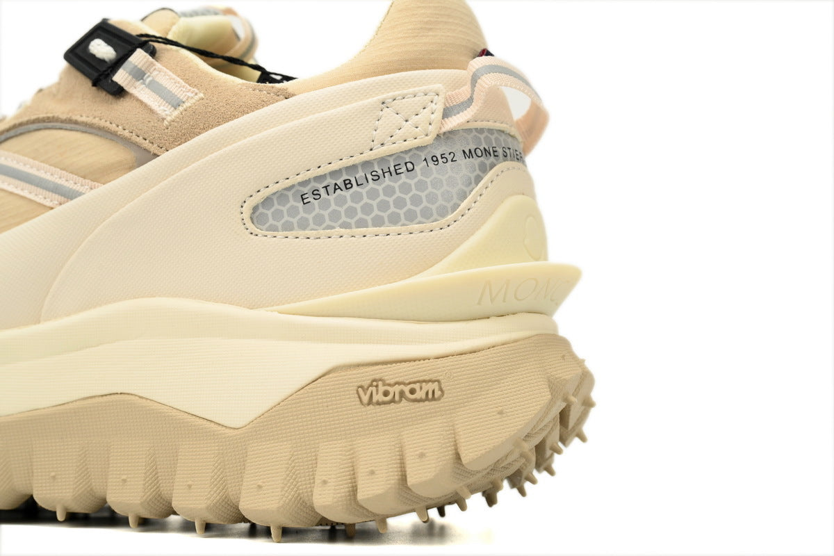 Moncler Trailgrip Beige Khaki Sneakers