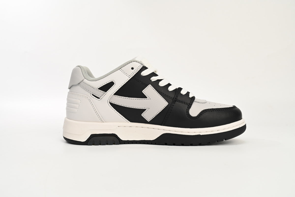 OFF-WHITE Out of Office Black/White/Gray Sneakers