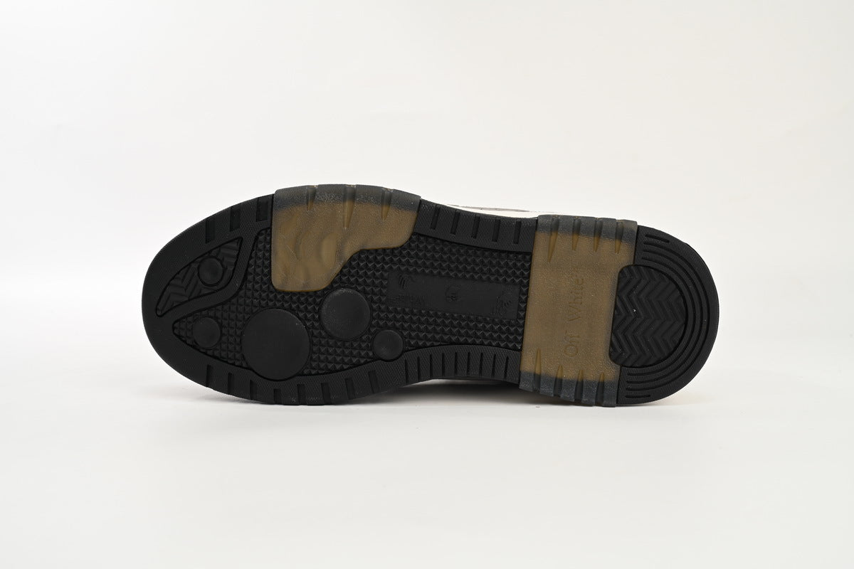 OFF-WHITE Out of Office Black/White/Gray Sneakers