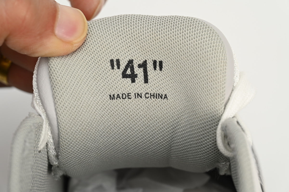 OFF-WHITE Out of Office Black/White/Gray Sneakers