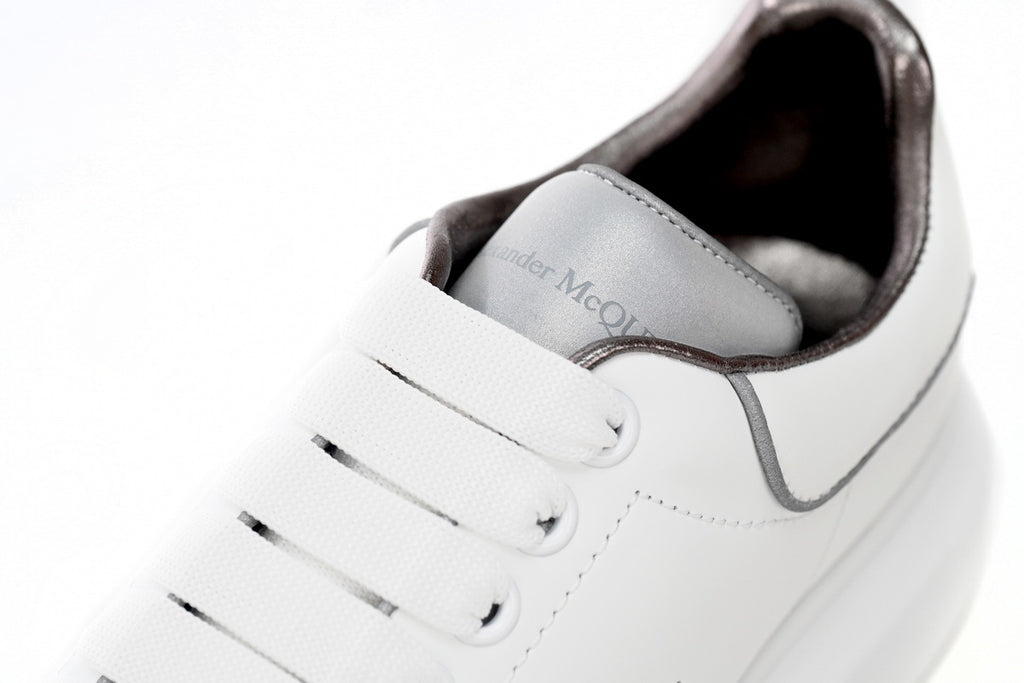 Alexander McQueen Men's 3M Silver Edge Sneakers