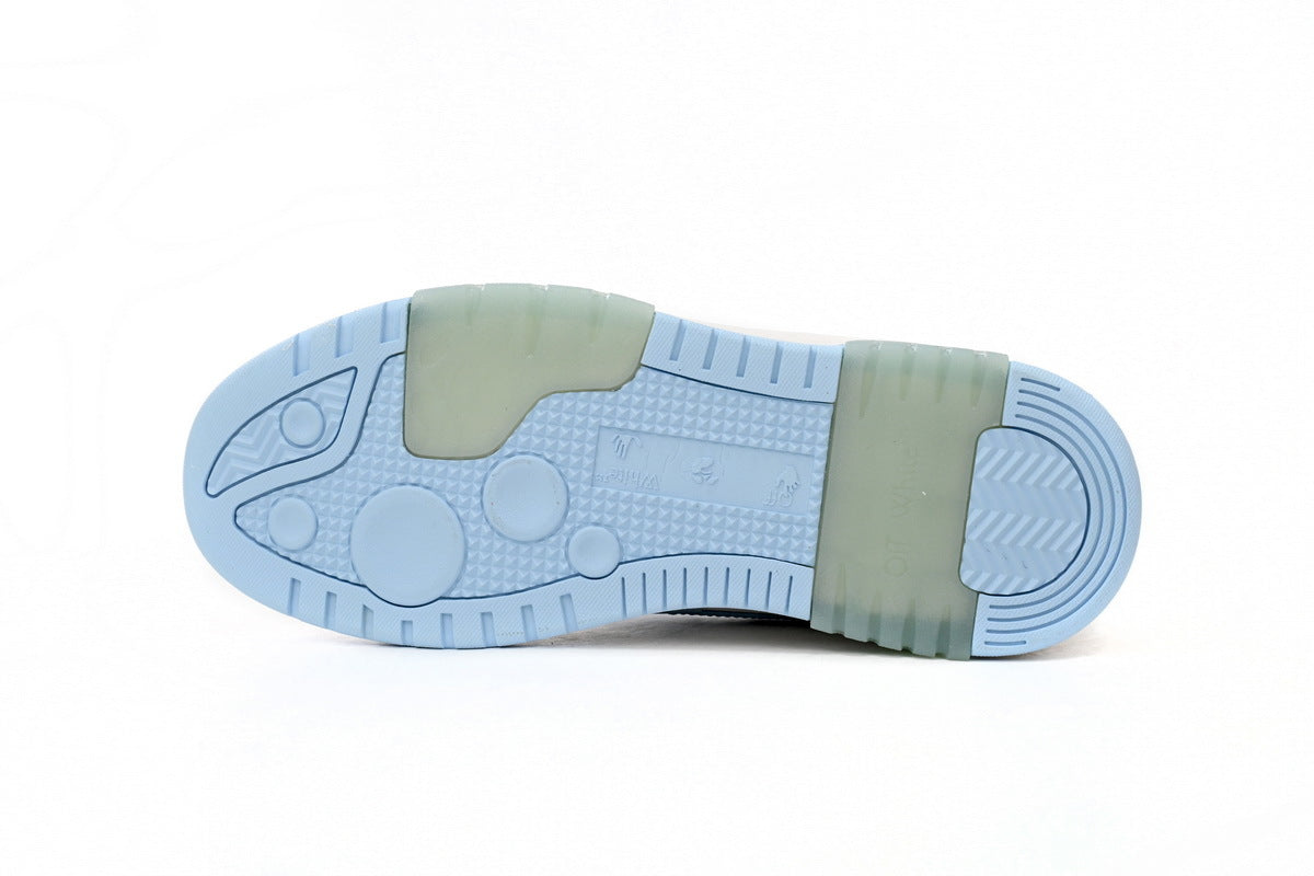 Off-White Out Of Office Low-Top Sneakers Sky Blue White
