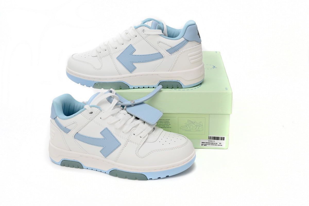 Off-White Out Of Office Low-Top Sneakers Sky Blue White