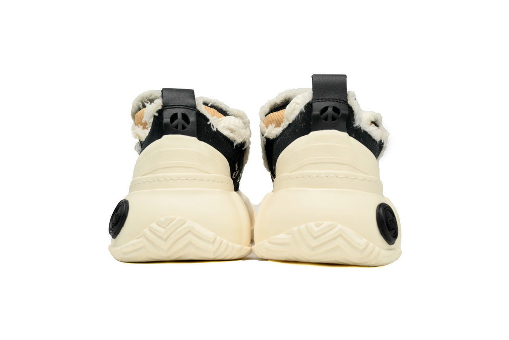 xVESSEL G.O.P. Lows 3.0 Black Canvas Sneakers