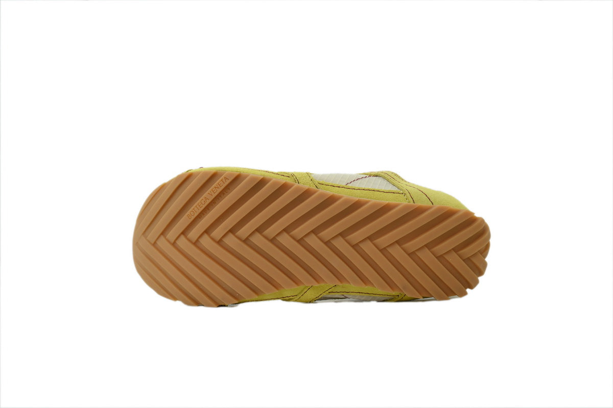Bottega Veneta Orbit Flash Sneakers – Lemon Yellow