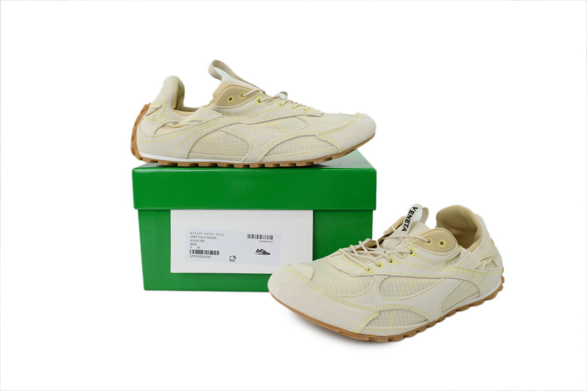 Bottega Veneta Orbit Flash Sneakers – String/Tufo