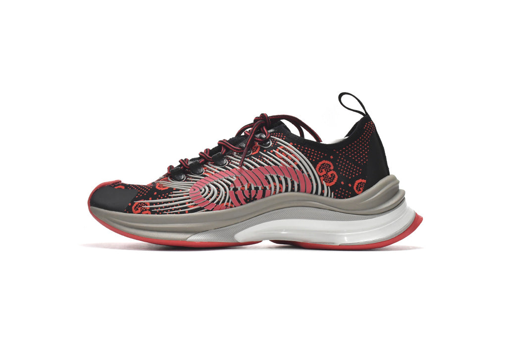 Gucci Run Black Red Sneakers