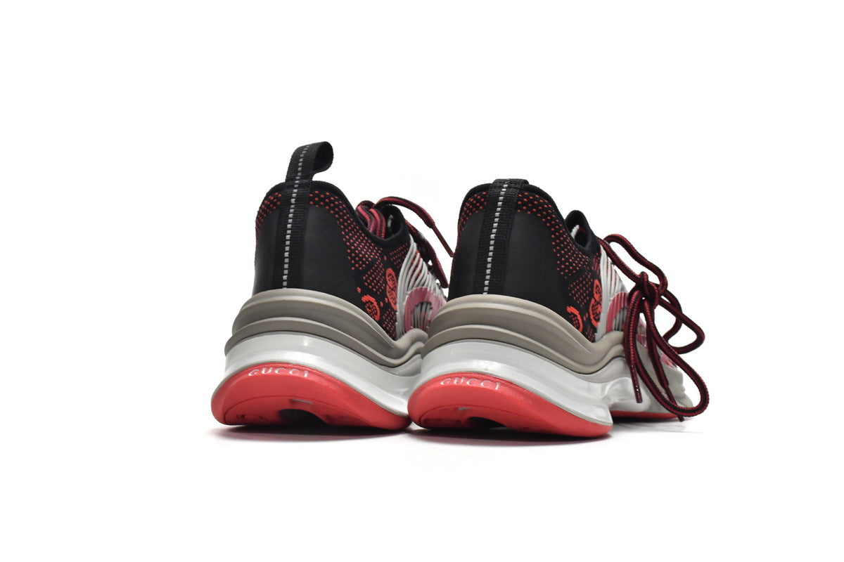 Gucci Run Black Red Sneakers
