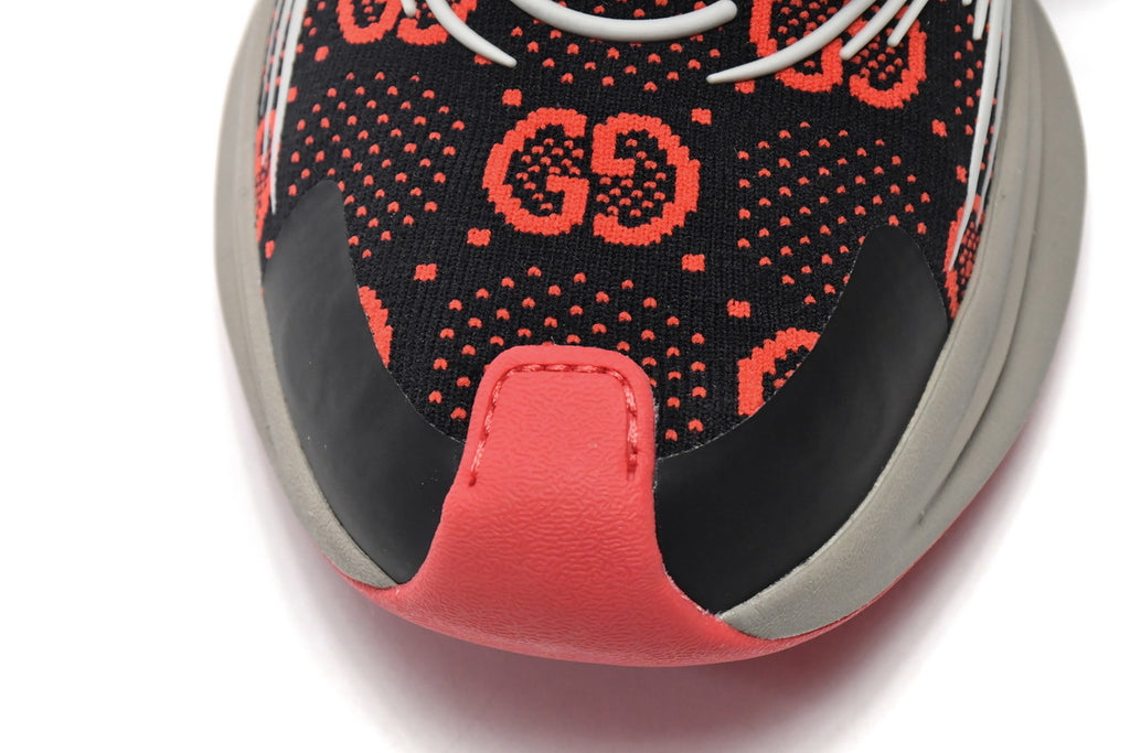Gucci Run Black Red Sneakers