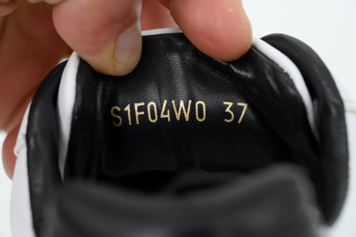 Valentino Garavani One Stud XL Black & White Nappa Sneakers