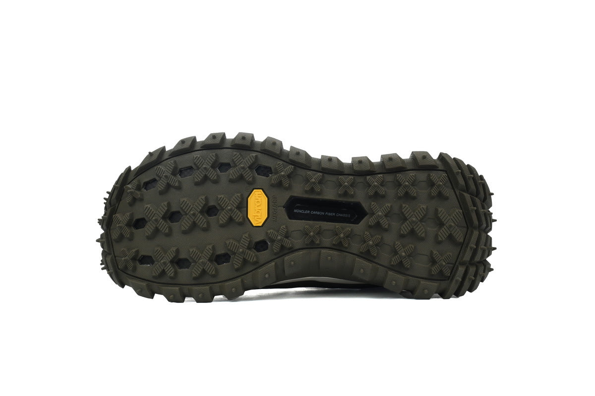 Moncler Trailgrip GTX Dark Green Sneakers
