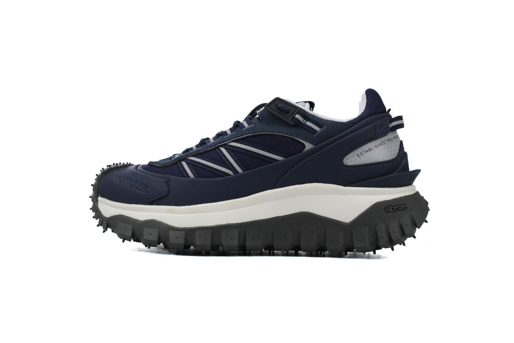 Moncler Trailgrip Navy Blue Sneakers