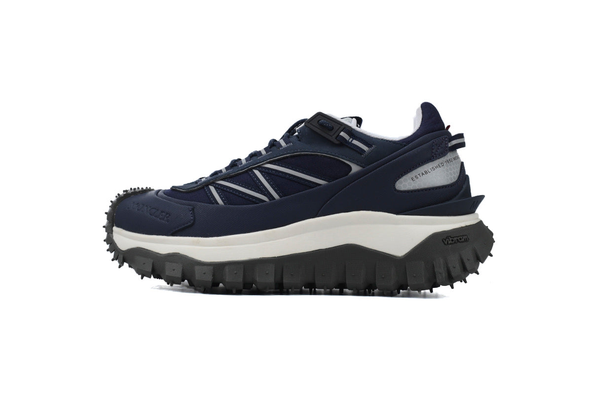 Moncler Trailgrip Navy Blue Sneakers