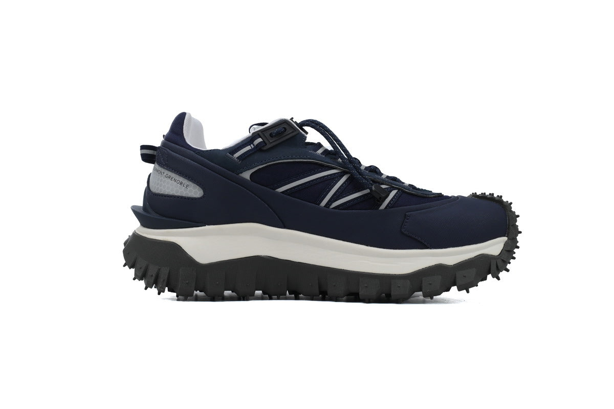 Moncler Trailgrip Navy Blue Sneakers
