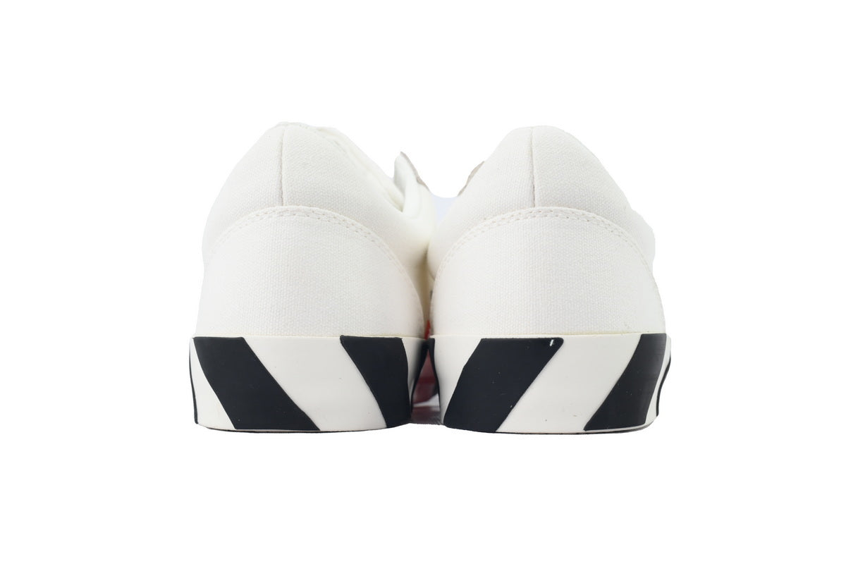 Off-White Vulc Low White Canvas Sneakers