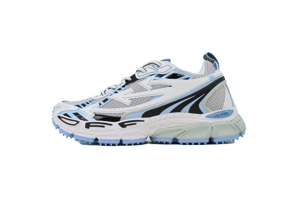 Off-White Be Right Back White Light Blue Sneakers